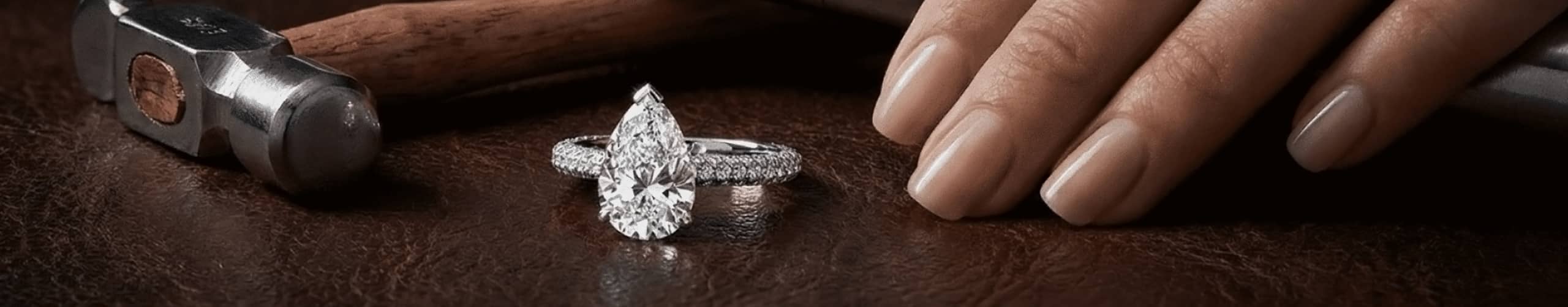 Natural Diamond Engagement Ring