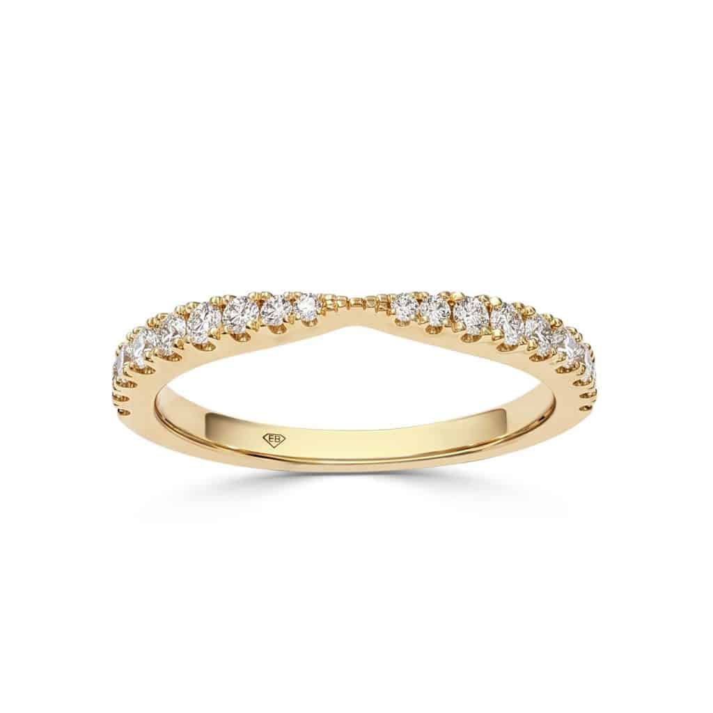 Diamond wedding ring
